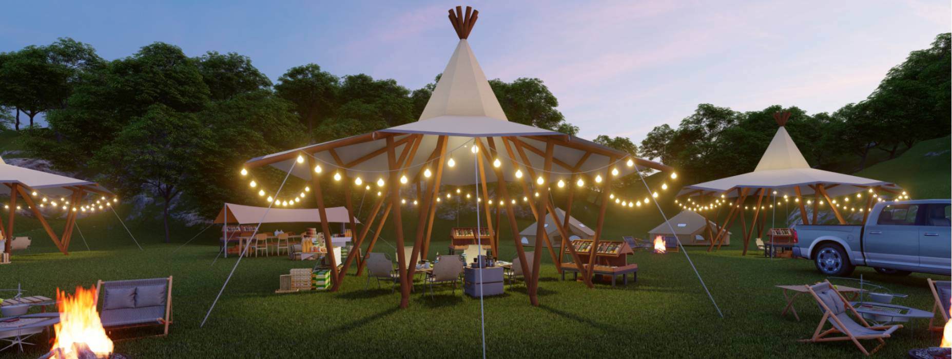 石柱露营帐篷酒店厂家